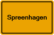 Grundbuchamt Spreenhagen