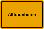 Grundbuchamt Altfraunhofen