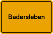Grundbuchamt Badersleben