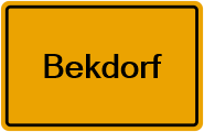 Grundbuchamt Bekdorf