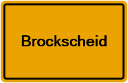 Grundbuchamt Brockscheid