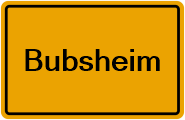 Grundbuchamt Bubsheim