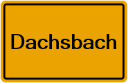 Grundbuchamt Dachsbach