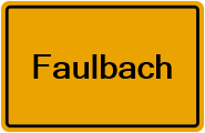 Grundbuchamt Faulbach