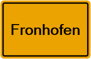 Grundbuchamt Fronhofen