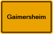Grundbuchamt Gaimersheim