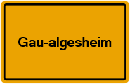 Grundbuchamt Gau-Algesheim