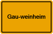Grundbuchamt Gau-Weinheim