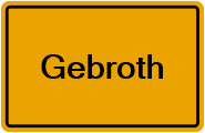 Grundbuchamt Gebroth