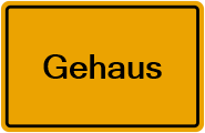 Grundbuchamt Gehaus