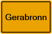 Grundbuchamt Gerabronn