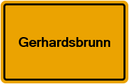 Grundbuchamt Gerhardsbrunn