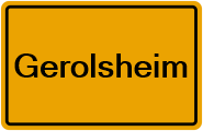 Grundbuchamt Gerolsheim