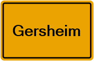 Grundbuchamt Gersheim