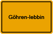 Grundbuchamt Göhren-Lebbin