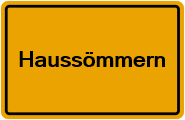 Grundbuchamt Haussömmern