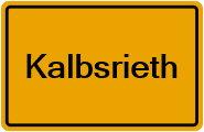 Grundbuchamt Kalbsrieth