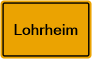 Grundbuchamt Lohrheim