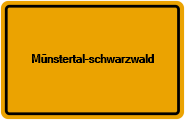 Grundbuchamt Münstertal-Schwarzwald