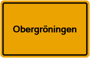 Grundbuchamt Obergröningen