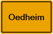 Grundbuchamt Oedheim