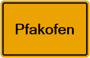 Grundbuchamt Pfakofen