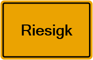 Grundbuchamt Riesigk