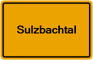 Grundbuchamt Sulzbachtal