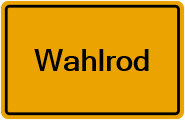 Grundbuchamt Wahlrod