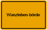 Grundbuchamt Wanzleben-Börde